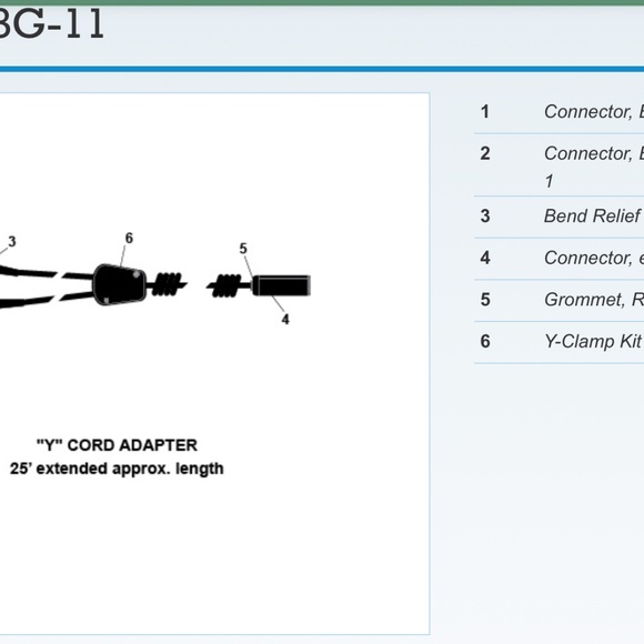 David Clark 18253G-11 Ground Support Coil Cord Assembly - Picture 6 of 7